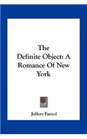 The Definite Object: A Romance Of New York(English)