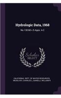 Hydrologic Data, 1968