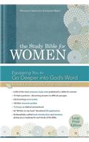 Study Bible for Women-HCSB-Large Print