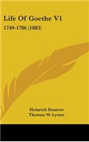 Life Of Goethe V1