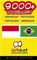 9000+ Indonesian - Portuguese Portuguese - Indonesian Vocabulary