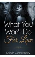 What You Won't Do For Love