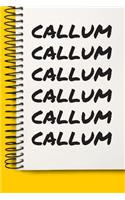 Name callum A beautiful personalized: Lined Notebook / Journal Gift, 120 Pages, 6 x 9 inches, NoteBook Gift For callum, Personal Diary, callum, Personalized Journal, Customized Journal, 