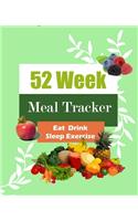 52 Week Meal Tracker