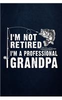 I'm Not Retired I'm A Professional Grandpa