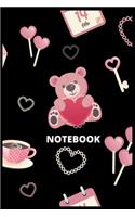 Notebook: Awesome Perfect Valentine's Day Notebook To Write In, 6 x 9 Quote Softcover!Cute Gifts Journals For Woman, Man And girl