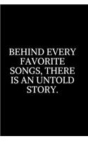 Behind Every Favorite Songs