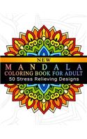 Mandala Coloring Book For Adult