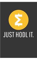 Just Hodl It Smartcash Notebook