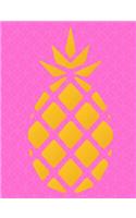 Journal Paper Notebook: Pineapple