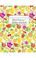 Blood Pressure Diabetes Log Book