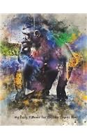 My Daily Planner for Getting Things Done: The Chimpanzee 1(My Daily Planner for Getting Things Done)