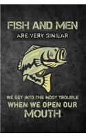 Fish And Men Are Very Similar We Get Into The Most Trouble When We Open Our Mout