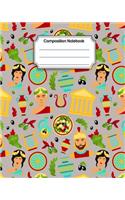 Composition Notebook: Archaeology cover: College Ruled School Notebooks, Subject Daily Journal Notebook