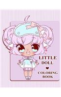 Little Doll Coloring Book