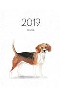 2019 Beagle: Dated Weekly Planner with to Do Notes & Dog Quotes - Beagle(3 Awesome Calendar Planners for Dog Owners)