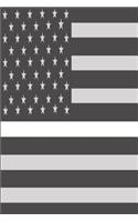 Thin White Line Diary: Thin White Line Notebook, EMS Notebook, EMT Journal, Thin White Line Diary, 6 X 9 Journal Paper with 120 Pages, Nurse Planner