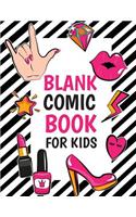 Blank Comic Book For Kids