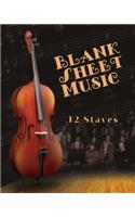 Blank Sheet Music - 12 Staves