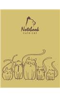 Notebook cute cat