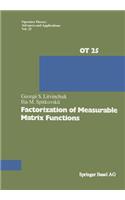 Factorization of Measurable Matrix Functions
