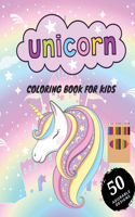 Unicorn coloring book