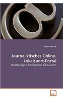 Journalistisches Online-Lokalsport-Portal