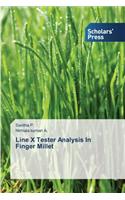 Line X Tester Analysis In Finger Millet