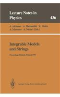 Integrable Models and Strings