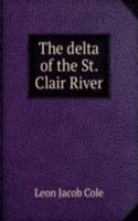 THE DELTA OF THE ST. CLAIR RIVER