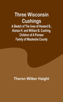 Three Wisconsin Cushings A sketch of the lives of Howard B., Alonzo H. and William B. Cushing, children of a pioneer family of Waukesha County