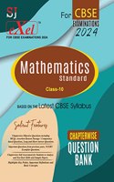 SJ Exel Mathematics Standard For Class-10 Chapterwise Question Bank For CBSE Examinations-2024