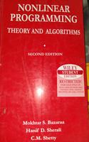 Nonlinear Prog.Theory And Algorithms 2Nd Ed.