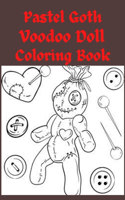 Pastel Goth Voodoo Doll Coloring Book