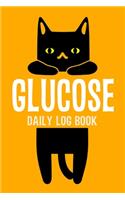 Glucose Daily Log Book: 2 Year Daily Blood Sugar Level Tracker, Before-After (Breakfast, Lunch, Dinner, Bedtime)
