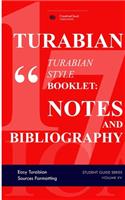 Turabian Style Guidelines in Tables (Quick Study Turabian)