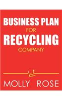 Business Plan For Recycling Company