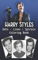 Harry Styles Dots Lines Spirals Coloring Book
