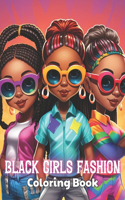 Black Girls Fashion Coloring Book