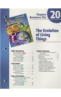 Indiana Holt Science & Technology Chapter 20 Resource File, Grade 8: The Evolution of Living Things