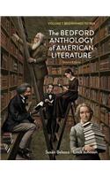 The Bedford Anthology of American Literature, Volume One