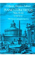 Piano Concertos Nos. 11-16