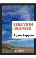 Essays in Idleness