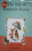 TALE OF BENJAMIN BUNNY STICKER STORY BK