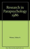 Research in Parapsychology