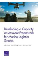 Developing a Capacity Assessment Framework for Marine Logistics Groups