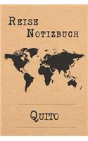Reise Notizbuch Quito