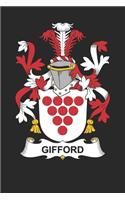 Gifford: Gifford Coat of Arms and Family Crest Notebook Journal (6 x 9 - 100 pages)