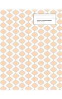 Wide Ruled Composition Notebook 100 Sheets 200 Pages