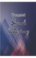 Übungsheft Handlettering
